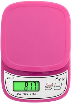 ace pink color food weight machine