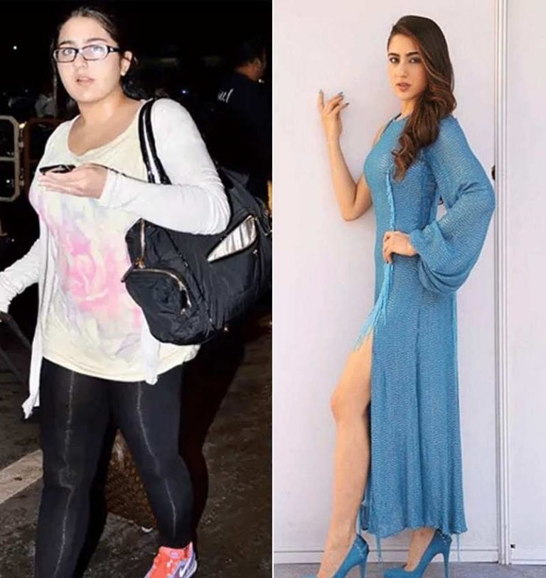 Sara Ali Khan's Weight Loss Story & Transformation Pictures